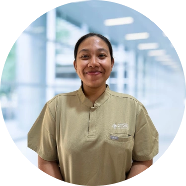 Chintya, Registered nurse in the Cepat Sehat Bali clinical network