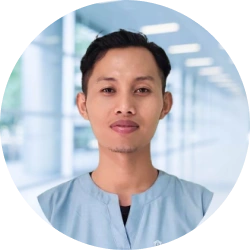 Selamat Hartanto, Registered nurse in the Cepat Sehat Bali clinical network