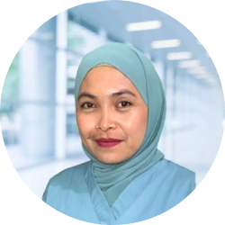 Siti Rahma Derlauw, Registered nurse in the Cepat Sehat Bali medical network